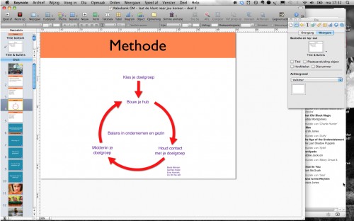 Keynote for presentations  - Lifebook software